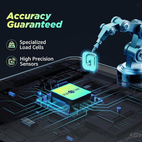 550Lb Bathroom Digital Scale for Body Weight with Ultra-Wide Platform and Large LCD Display, Accurate High Precision Scale with Extra-High Capacity